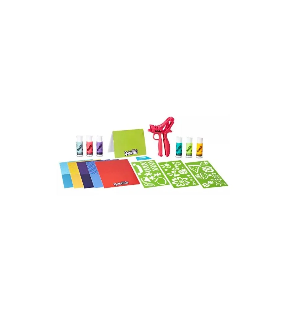 Play-Doh DohVinci Stencil Art