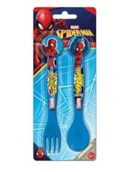 Spiderman Set 2 Posate in Polybag